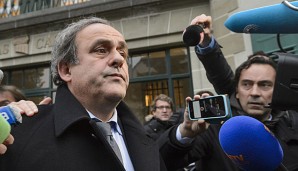 Michel Platini wurde am 21. Dezember für acht Jahre gesperrt