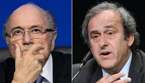 Die Sperren von Sepp Blatter und Michel Platini wurden reduziert
