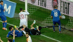 Aritz Aduriz besorgte den 1:1-Ausgleichstreffer gegen Italien