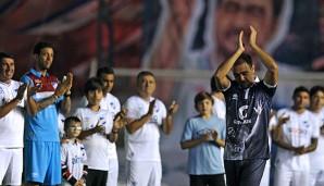 Alvaro Recoba hat in Uruguay seine Karriere beendet