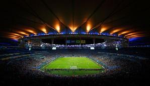 Ein WM-Stadion in Brasilien 2014
