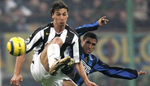 Zlatan Ibrahimovic spielte von 2004 bis 2006 für Juventus Turin