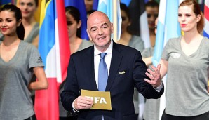 Gianni Infantino folgte Sepp Blatter als FIFA-Chef nach