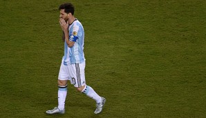 Lionel Messi war nach der Niederlage erschüttert