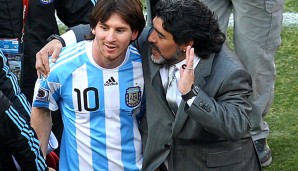 Maradona glaubt nicht an einen Sinneswandel seines ehemaligen Schützlings