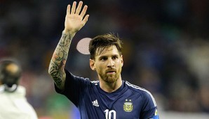 Lionel Messi wird gegen Uruguay wieder für die Albiceleste auflaufen