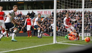 2:2 endete das letzte Duell zwischen Arsenal und Tottenham in der Premier League im März