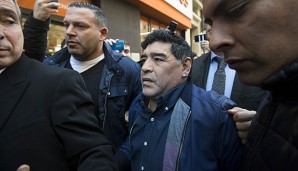 Diego Maradona befindet sich im Streit mit Italiens Fiskus
