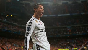 Cristiano Ronaldo macht den ersten Platz im Goal50-Ranking