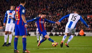 Lionel Messi bereitete mit seinem Super-Solo einen Treffer von Luis Suarez vor