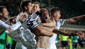 Platz 6: Juventus Turin, 8 Siege, 3 Remis - 23:6 Tore | 27 Punkte