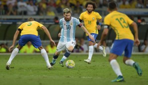 Lionel Messi wird anders als Neymar im Testspiel Argentiniens gegen Brasilien auflaufen