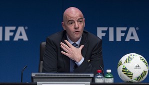 FIFA Präsident Gianni Infantino