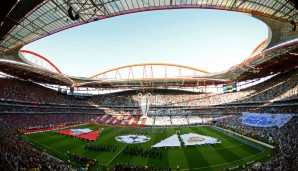 Platz 10: Estadio da Luz in Lissabon (66.147 Plätze)