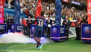 3.: Paris Saint-Germain im Sommer 2017: 238 Millionen Euro (teuerster Transfer: Neymar für 222 Millionen Euro)