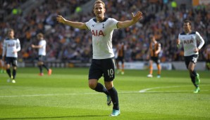 Harry Kane, Tottenham Hotspur: Tottenhams 10er ist die Tormaschine der Spurs - 78 Treffer in 116 Premier-League-Spielen sprechen eine eindeutige Sprache