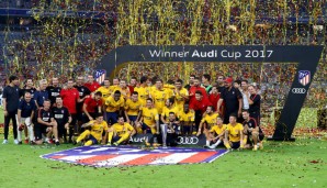 Atletico Madrid ist der Sieger des Audi Cups 2017