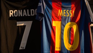 Messi und Ronaldo halten gemeinsam den Rekord mit je vier Goldenen Schuhen