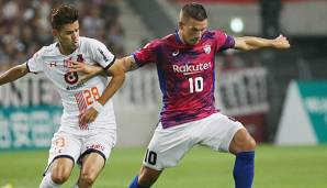 Lukas Podolski brachte Vissel Kobe in Führung, doch genutzt hat das nichts