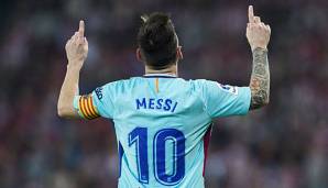 Lionel Messi rückt auf Rang drei der Spieler mit den meisten Einsätzen für Barcelona vor
