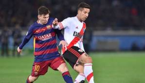 Lionel Messi erkennt Sebastian Driussi nicht