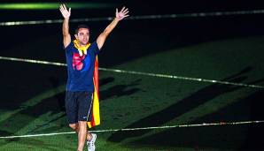 Xavi Hernandez nach dem Champions League-Triumph 2015 mit dem FC Barcelona