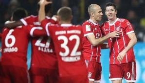 Platz 13: FC Bayern München - 624 Millionen Euro (wertvollster Spieler: Robert Lewandowski, 102 Millionen Euro)