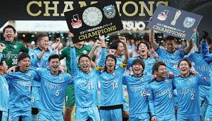 Kawasaki Frontale krönte sich mit einem 5:0-Heimsieg erstmals zum Meister in der J-League