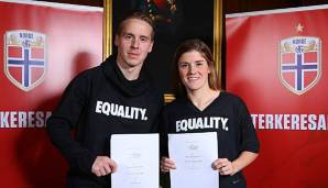 Gleiche Bezahlung für Männer- und Frauen-Fußballer in Norwegen