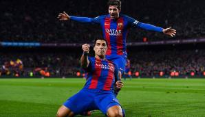 5 Tore: Sergi Roberto und Luis Suarez (FC Barcelona).