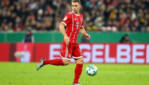 Platz 98: Joshua Kimmich (FC Bayern) - Alter: 22 Jahre - Vertrag bis: 2020 - errechneter Transferwert: 50.7