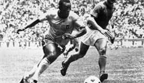 1. Pele (1957 - 1971) - 92 Spiele, 77 Tore.