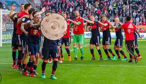 Der FC Bayern feierte bereits Anfang April den Meistertitel in Augsburg.