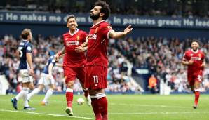 Mohamed Salah (FC Liverpool): ein Mal 30 oder mehr Tore (2017/18: 31).