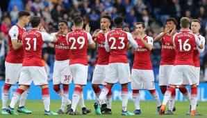 Platz 8: FC Arsenal (England) mit einem Markenwert von 887 Millionen Euro.