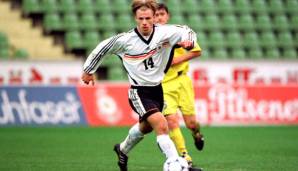 Martin Forkel im Jahre 1999 als U19-Nationalspieler Deutschlands.