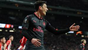 Platz 98: Mesut Özil (FC Arsenal) - 54,6 Millionen Euro