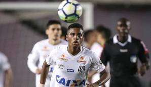 Platz 1: Rodrygo (18) – vom FC Santos zu Real Madrid (Saison 2019/20) - 45 Millionen Euro.