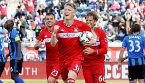 USA: Bastian Schweinsteiger (Chicago Fire - ehem.: FC Bayern, Manchester United), Florian Jungwirth (San Jose Earthquakes - ehem.: TSV 1860, Dynamo Dresden, VfL Bochum, Darmstadt 98).