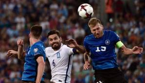 Estland und Griechenland trafen bereits in der WM-Quali aufeinander.