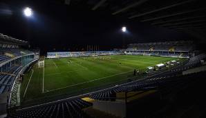 Das City Stadium von Podgorica fasst rund 15.000 Zuschauer.