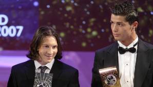 Cristiano Ronaldo und Lionel Messi sahen sich im letzten Jahrzehnt auf vielen Award-Shows.
