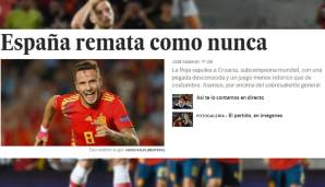 El Pais (Spanien): "Spanien vollendet wie nie! La Roja besiegte Kroatien, den Vizeweltmeister, mit ungewöhnlichem Punch und einem pragmatischerem Spiel als sonst. Asensio überragte besonders."