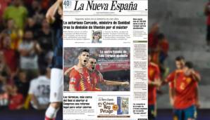 La Nueva Espana (Spanien): "Das neue Spanien von Luis Enrique ist beängstigend."
