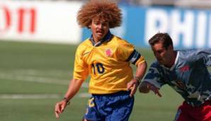 Kolumbien: Carlos Valderrama – 111 Spiele (11 Tore) zwischen 1985 bis 1998.