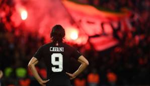 Platz 22: Edinson Cavani (31/Paris Saint-Germain) - 3 Punkte