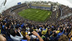 Das Stadion der Boca Juniors.