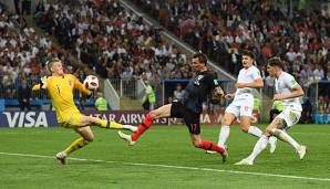 Im WM-Halbfinale setzte sich Kroatien gegen England durch.