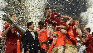 Platz 10: FC Bayern München (2012/2013) - 8 Siege, 26:2 Tore.