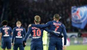 Platz 1: Paris Saint-Germain (2018/2019) - 12 Siege, 41:7 Tore.